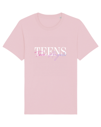 TEEN ANGELS TEE 21 Cotton Pink