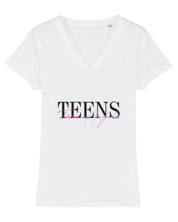 TEEN ANGELS TEE 21 White