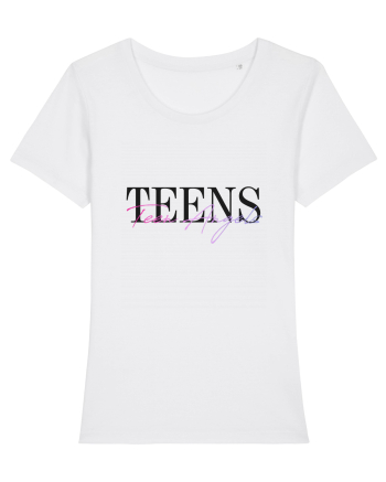 TEEN ANGELS TEE 21 White