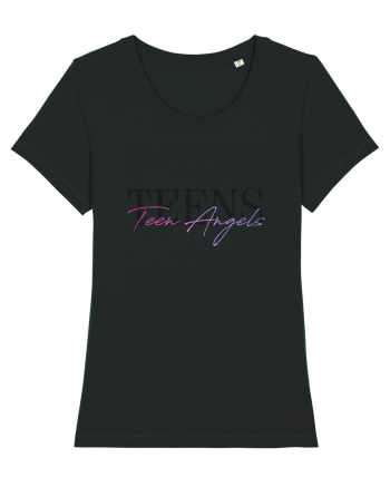 TEEN ANGELS TEE 21 Black