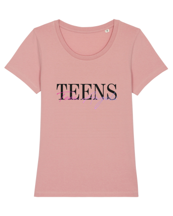 TEEN ANGELS TEE 21 Canyon Pink