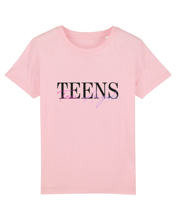 TEEN ANGELS TEE 21 Cotton Pink