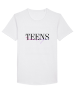 TEEN ANGELS TEE 21 Tricou mânecă scurtă guler larg Bărbat Skater
