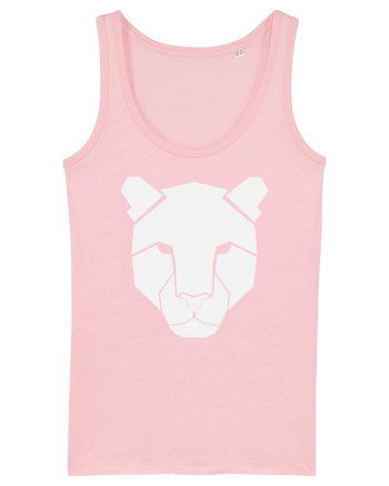 Leopard Head Cotton Pink