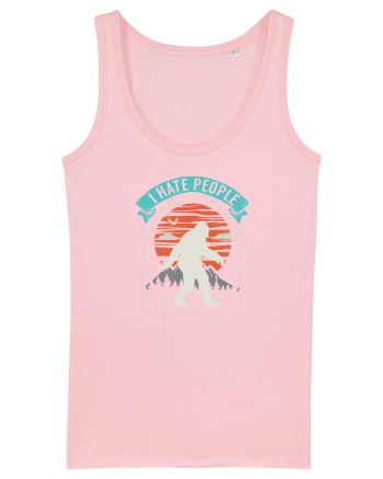 BIGFOOT I Hate People Cotton Pink
