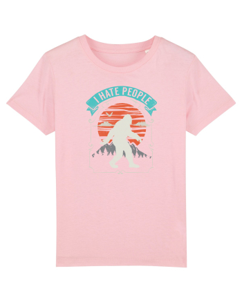 BIGFOOT I Hate People Cotton Pink