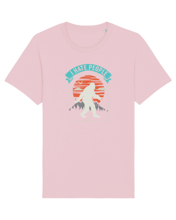 BIGFOOT I Hate People Cotton Pink