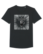 Energy Explosion Tricou mânecă scurtă guler larg Bărbat Skater