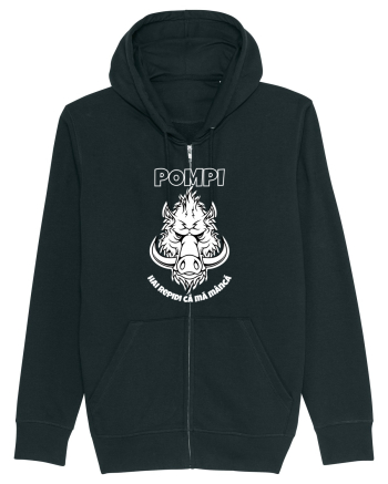 Pompi White Black