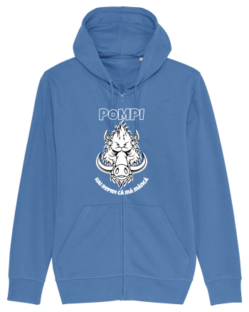 Pompi White Bright Blue
