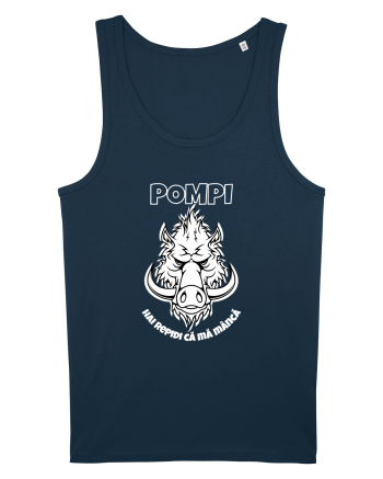 Pompi White Navy