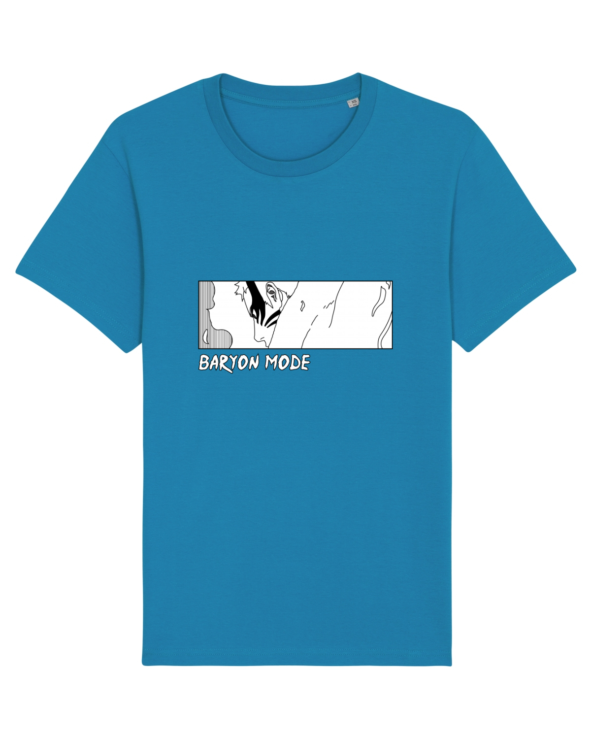 Tricou mânecă scurtă Unisex Rocker Azur