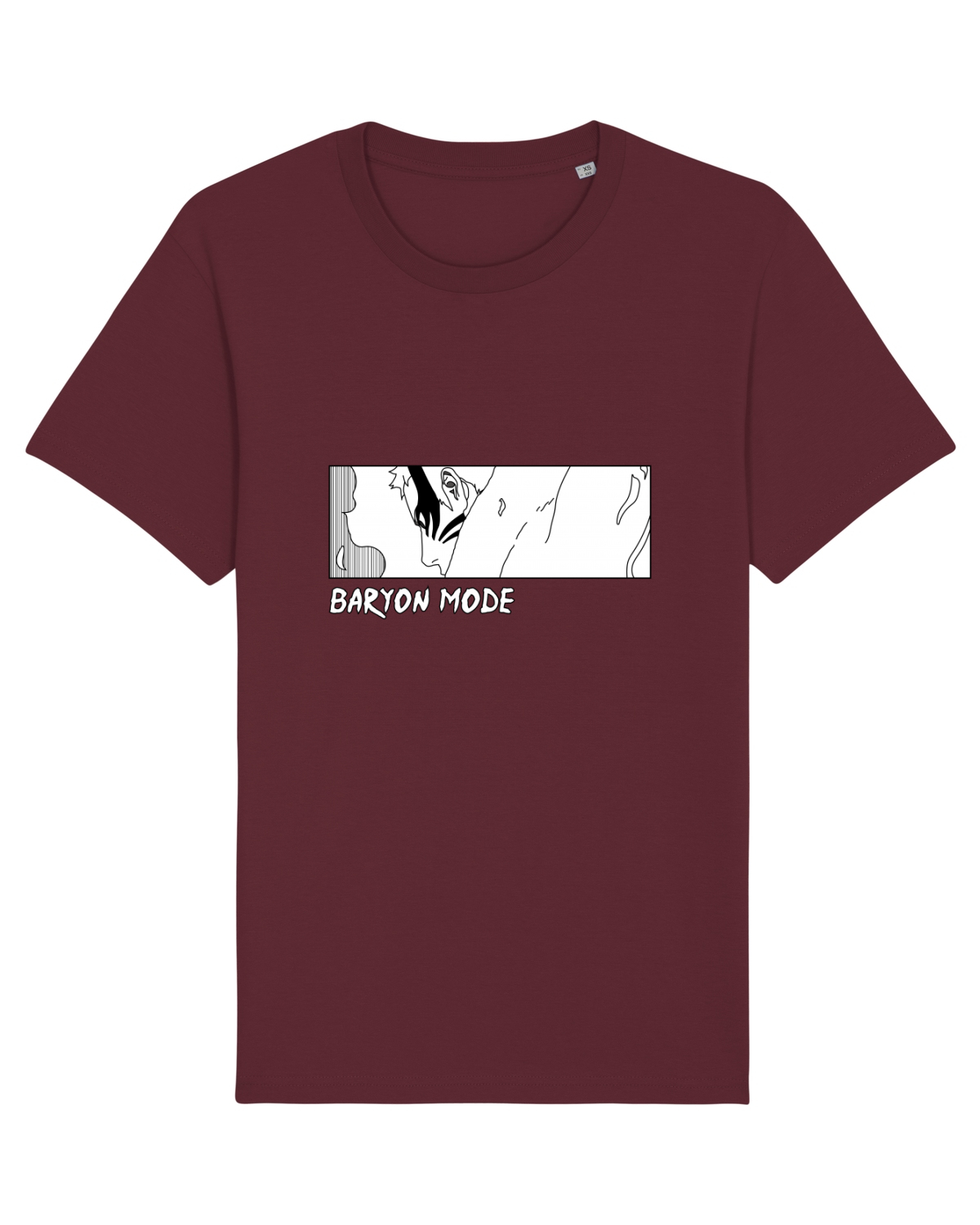 Tricou mânecă scurtă Unisex Rocker Burgundy