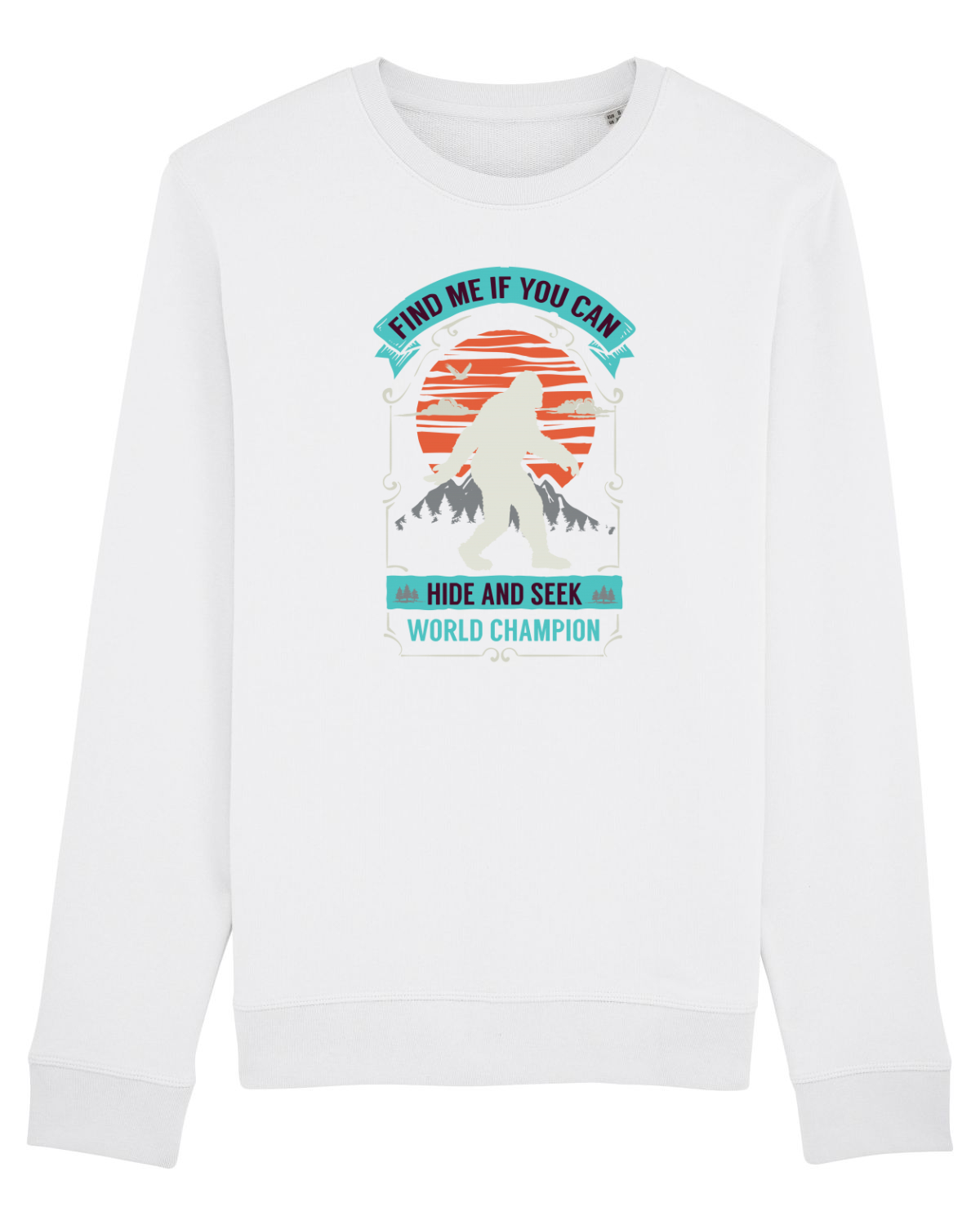 Bluză mânecă lungă Unisex Rise White