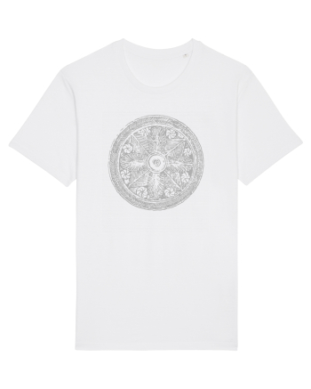 Ornament dacic. White