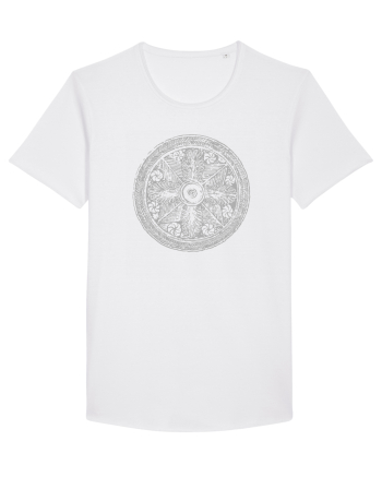 Ornament dacic. White