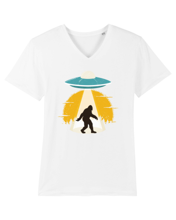BIGFOOT UFO Abduction White
