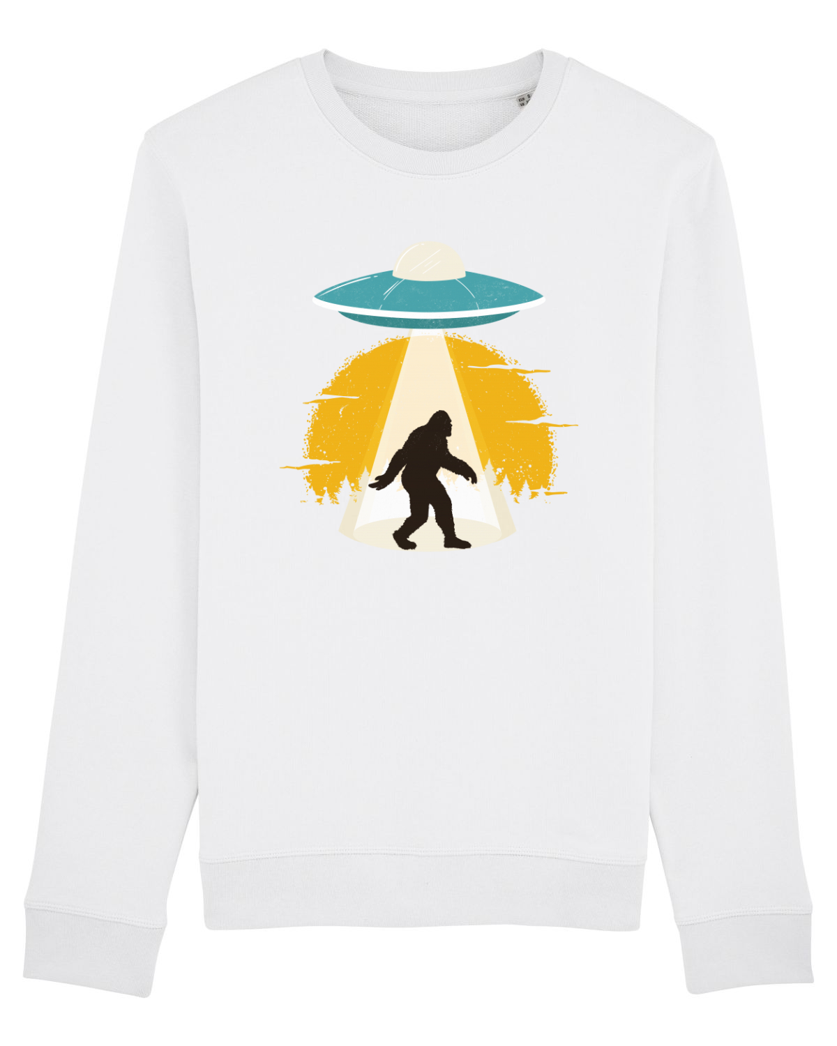 Bluză mânecă lungă Unisex Rise White