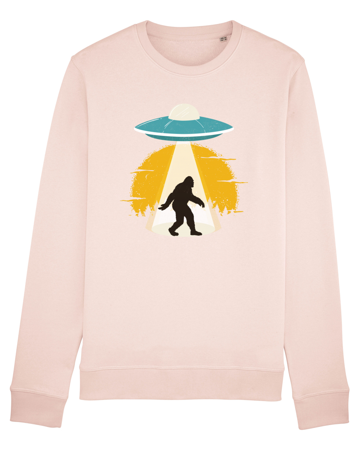 Bluză mânecă lungă Unisex Rise Candy Pink