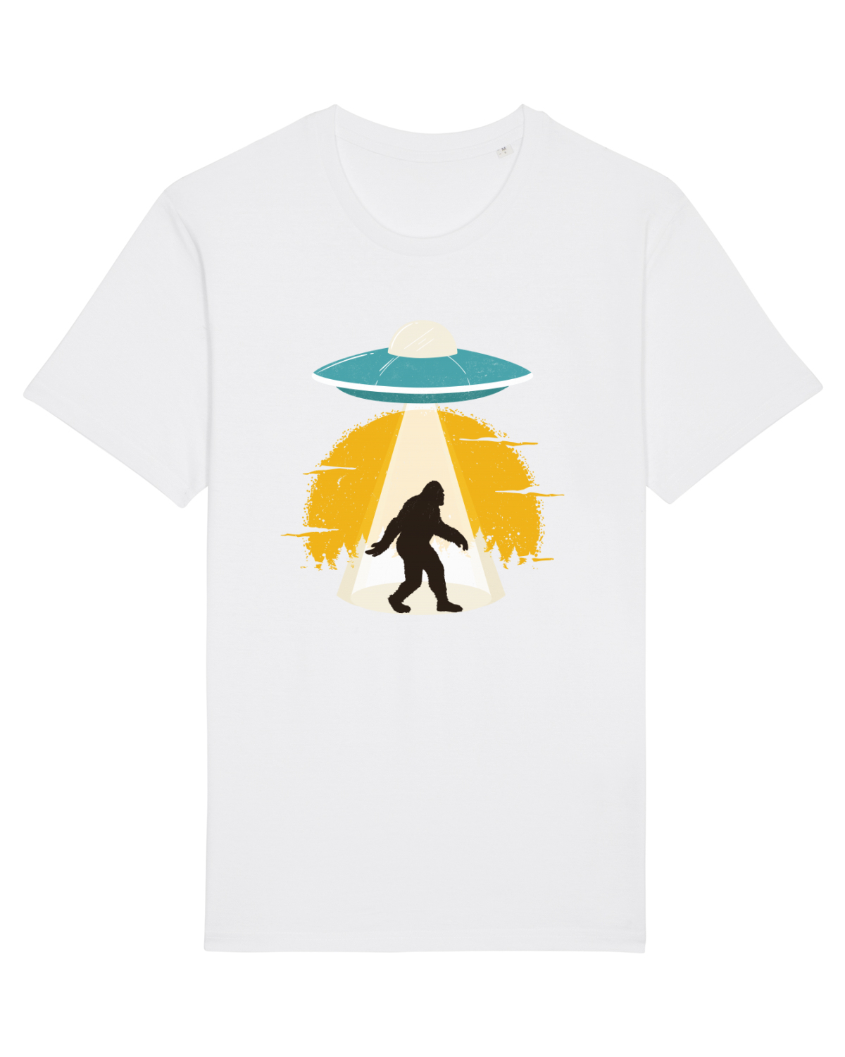 Tricou mânecă scurtă Unisex Rocker White