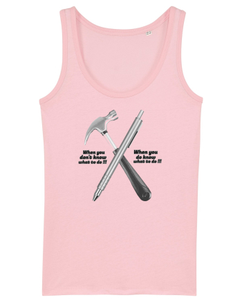 Hammer or Pen Cotton Pink