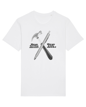 Hammer or Pen White