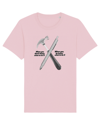 Hammer or Pen Cotton Pink
