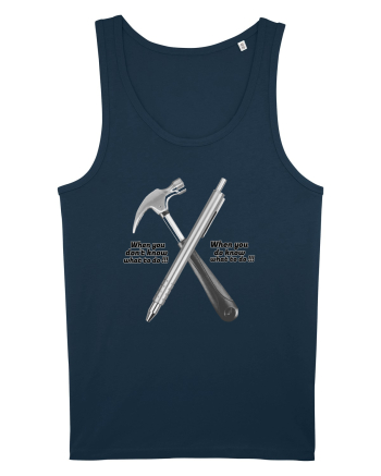 Hammer or Pen Navy