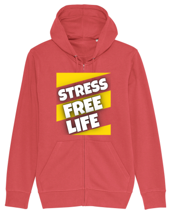Stress Free Life Carmine Red