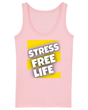 Stress Free Life Cotton Pink