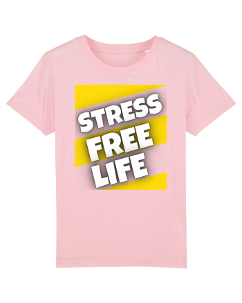 Stress Free Life Cotton Pink