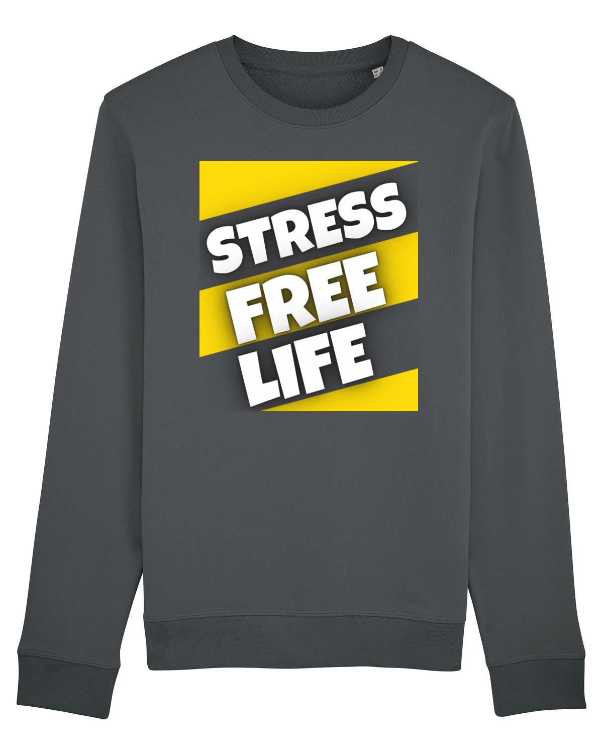 Bluză mânecă lungă Unisex Rise Anthracite