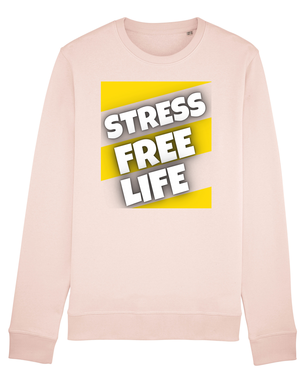 Bluză mânecă lungă Unisex Rise Candy Pink