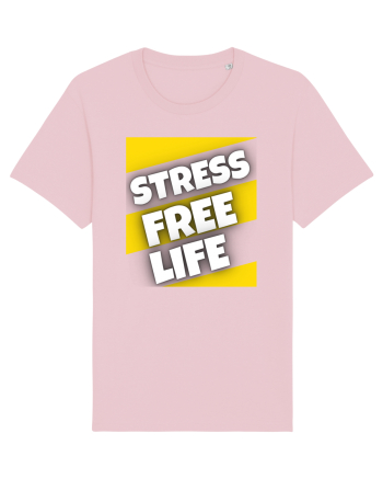 Stress Free Life Cotton Pink
