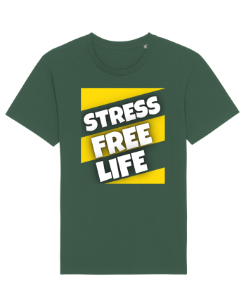 Stress Free Life Bottle Green