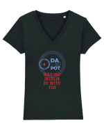 May the insulin be with you Tricou mânecă scurtă guler V Damă Evoker