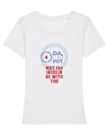 May the insulin be with you White