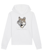 Join the pack ! white Hanorac Unisex Drummer