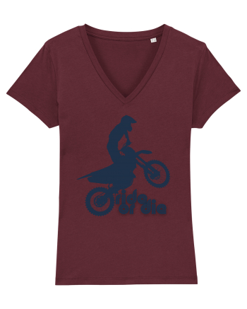 Ride or die - motocross Burgundy