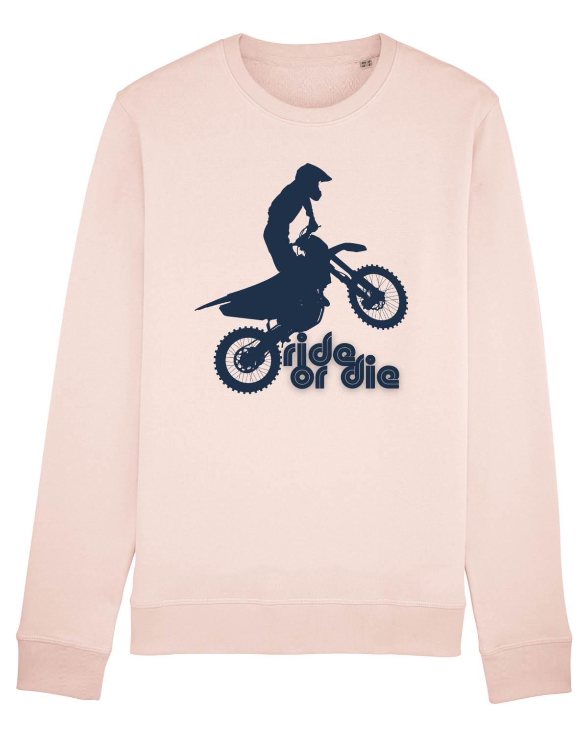 Bluză mânecă lungă Unisex Rise Candy Pink