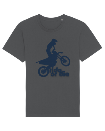 Ride or die - motocross Anthracite