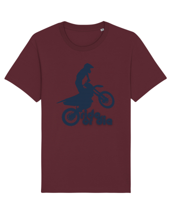 Ride or die - motocross Burgundy