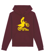 Ride or die - motocross - yellow Hanorac Unisex Drummer