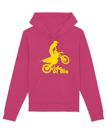 Ride or die - motocross - yellow Raspberry