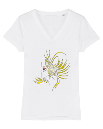 Gold Women White