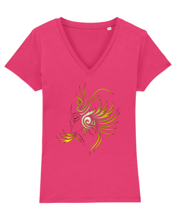 Gold Women Raspberry