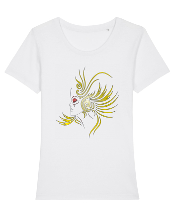 Gold Women White