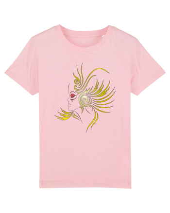 Gold Women Cotton Pink