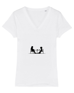 SHAMAN KING - coffee break Tricou mânecă scurtă guler V Damă Evoker
