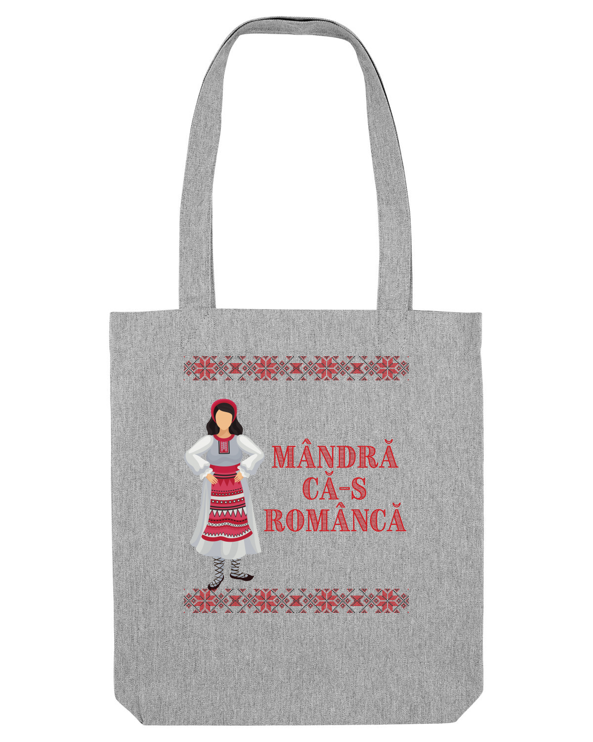 Sacoșă textilă Heather Grey